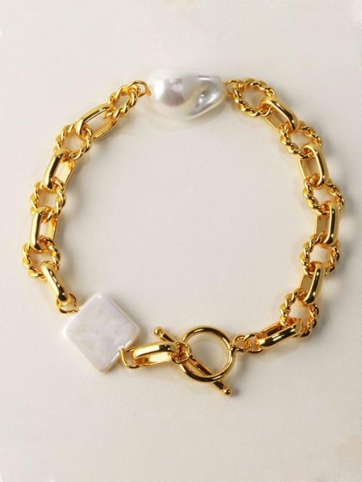 18K Gold Coated Engraved Bar Bracelet - Wearluxe Jewelry