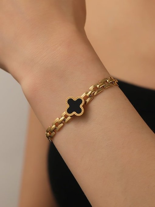 Acrylic Irregular Hip Hop Link Bracelet - Wearluxe Jewelry