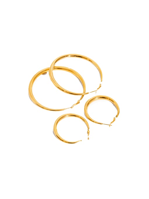 Double Hoop Statement Earrings - Wearluxe Jewelry
