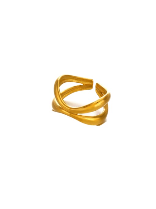 Double Layer Line Stackable Ring - Wearluxe Jewelry
