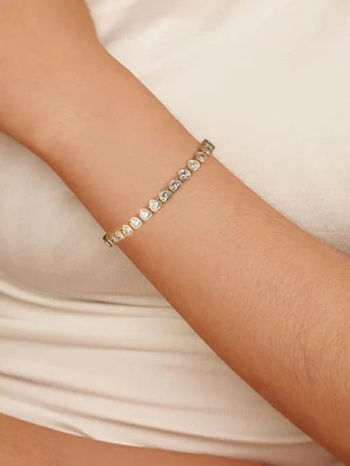 Geometric Dainty Bracelet - Wearluxe Jewelry