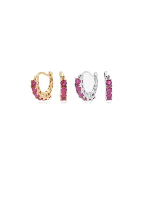 Gilded Grandeur Hoops: 18K Gold Plated - Wearluxe Jewelry