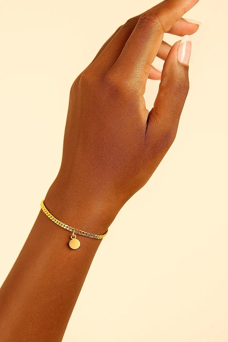 Gold Vermeil Chain Bracelet - Wearluxe Jewelry