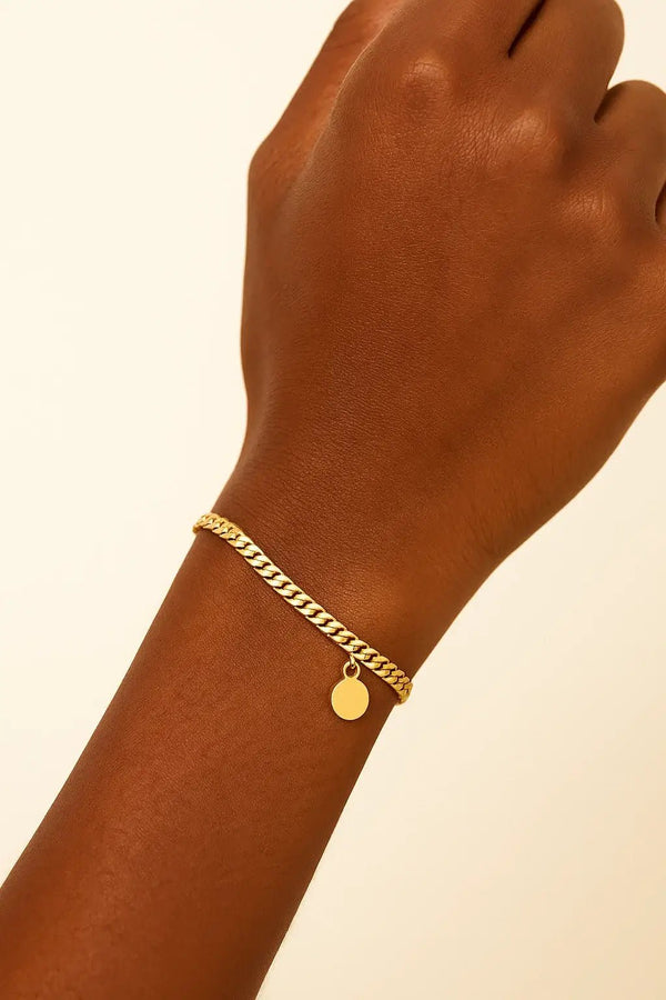 Gold Vermeil Chain Bracelet - Wearluxe Jewelry