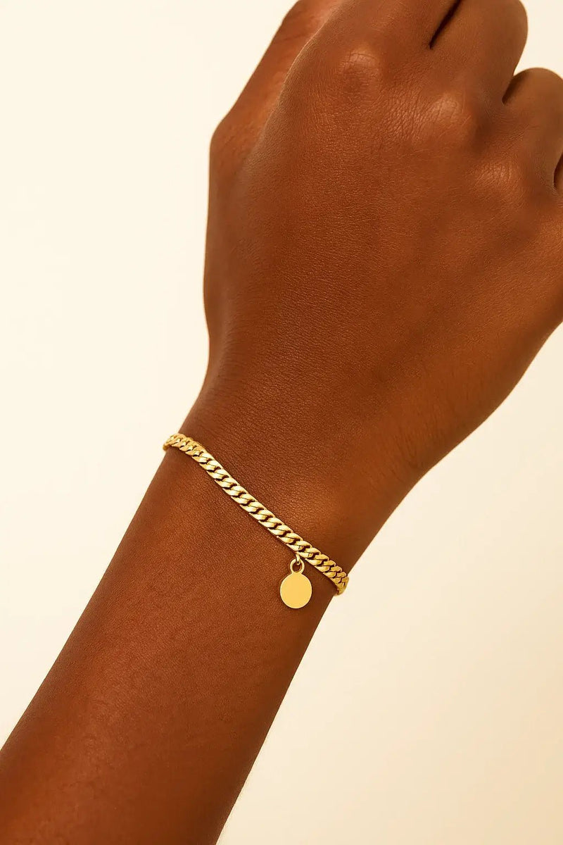 Gold Vermeil Chain Bracelet - Wearluxe Jewelry