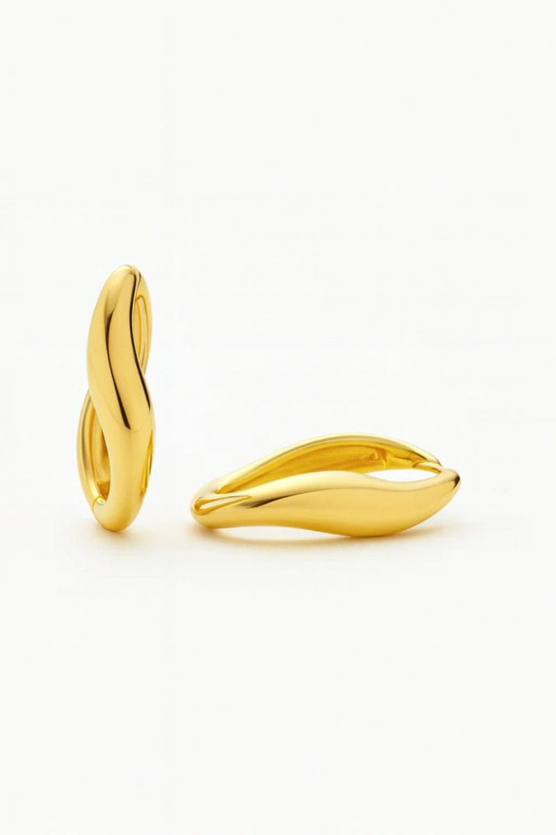 Gold Vermeil Hoop Earrings - Wearluxe Jewelry