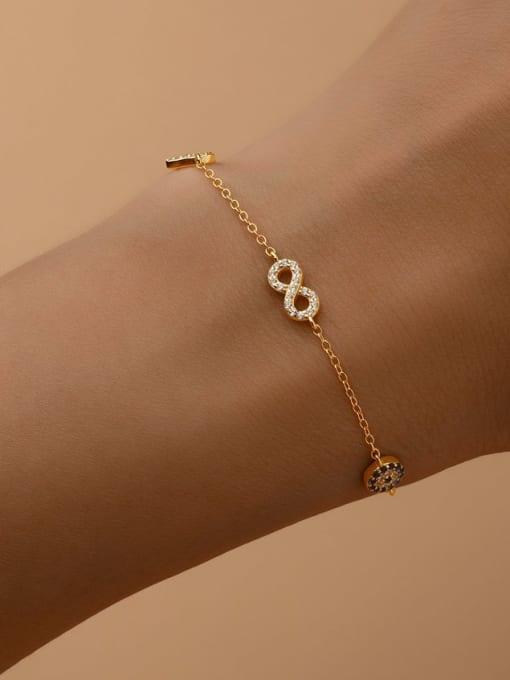 Golden Charm Trinity Bracelet (18K Gold Coated) - Wearluxe Jewelry