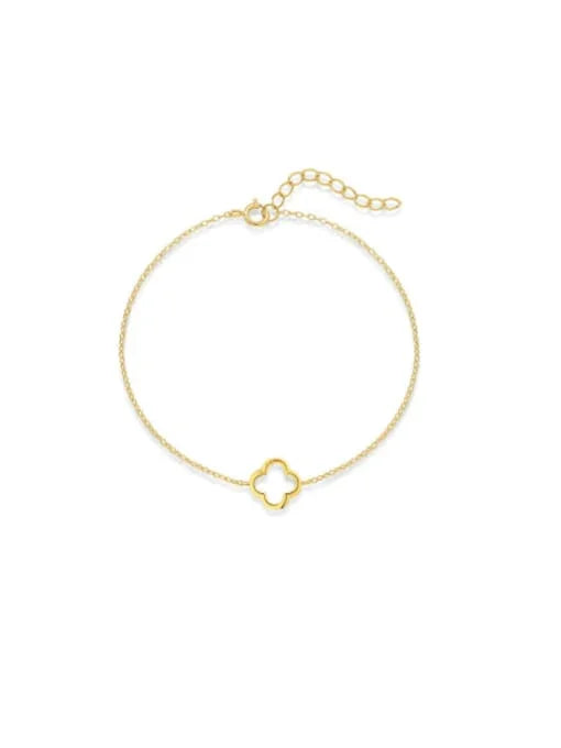 Golden Clover Bracelet (18K Gold Coated) - Wearluxe Jewelry