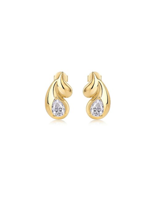 Golden Flame Teardrop Earrings - Wearluxe Jewelry