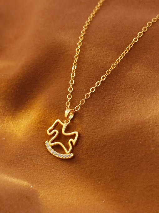 Graceful Spirit Horse Necklace - Wearluxe Jewelry