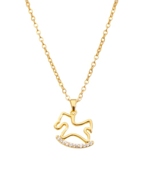 Graceful Spirit Horse Necklace - Wearluxe Jewelry