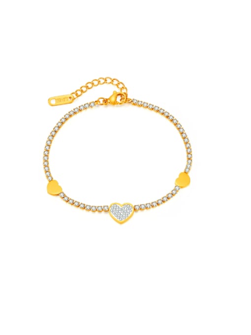 Heart Vintage Link Bracelet - Wearluxe Jewelry