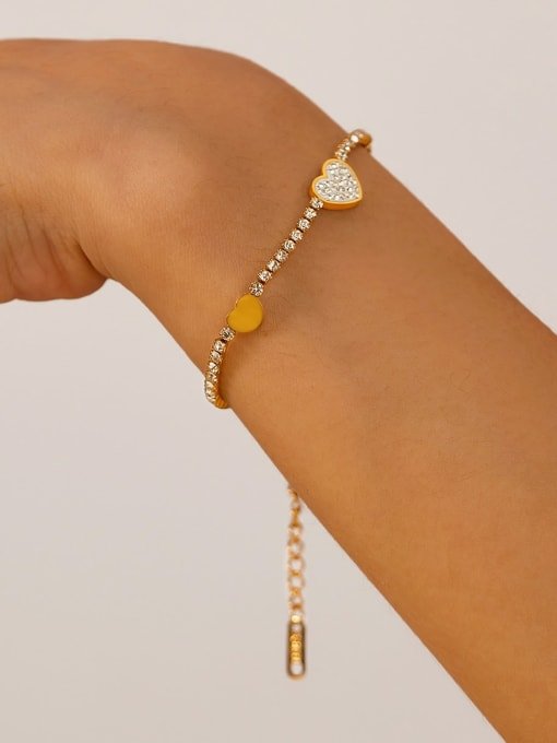 Heart Vintage Link Bracelet - Wearluxe Jewelry