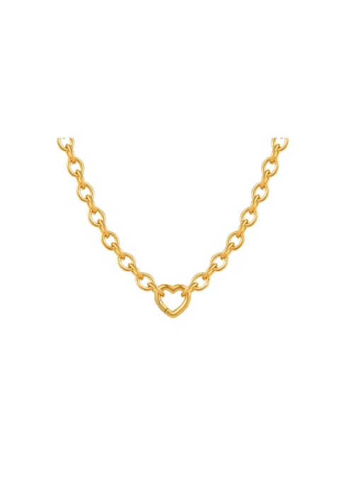 Linked Heart Chain Necklace - Wearluxe Jewelry