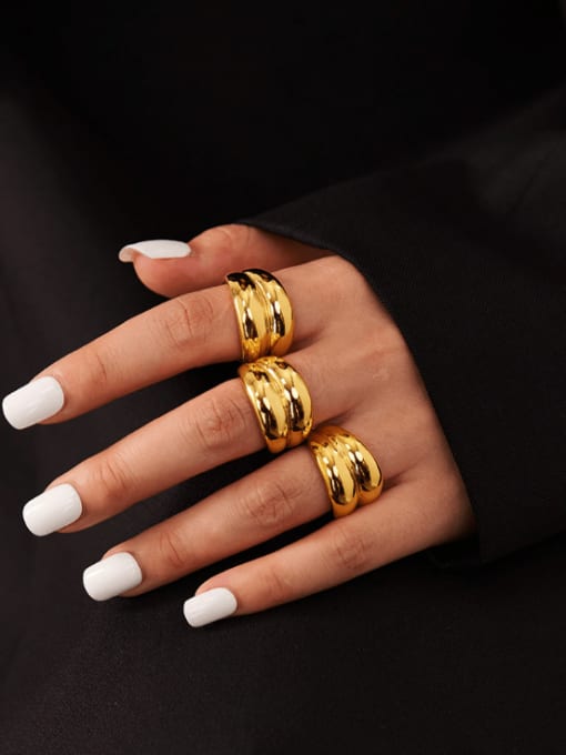 Luxe Dome Stackable Ring - Wearluxe Jewelry