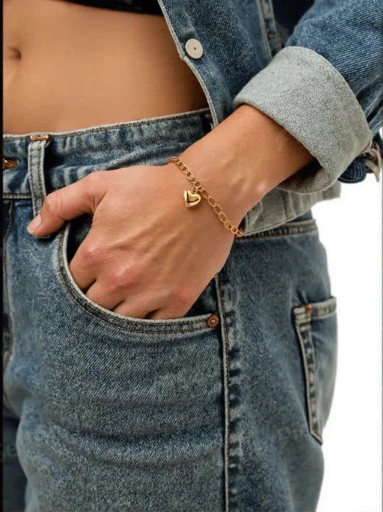 Minimalist Hollow Chain Link Bracelet - Wearluxe Jewelry