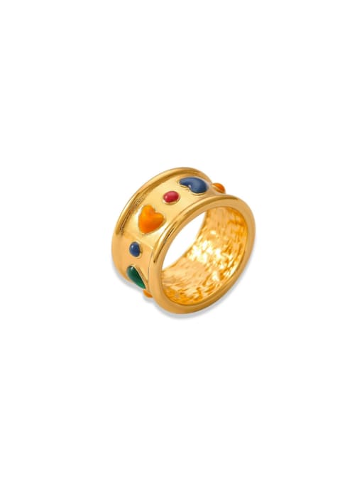 Multicolor Heart Gemstone Ring - Wearluxe Jewelry