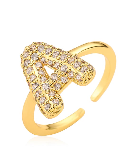 Personalized Initial Signature Ring - Wearluxe Jewelry