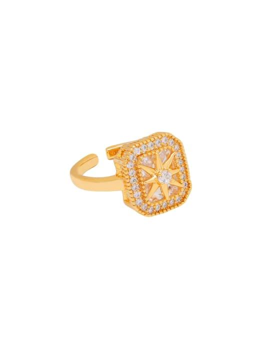 Radiant North Star Ring: 18K Gold Plated - Wearluxe Jewelry