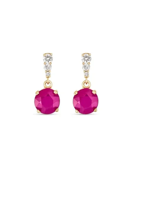 Rose Radiance Drop Earrings - Wearluxe Jewelry