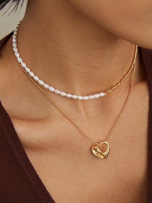 Sculpted Heart Pendant Necklace - Wearluxe Jewelry