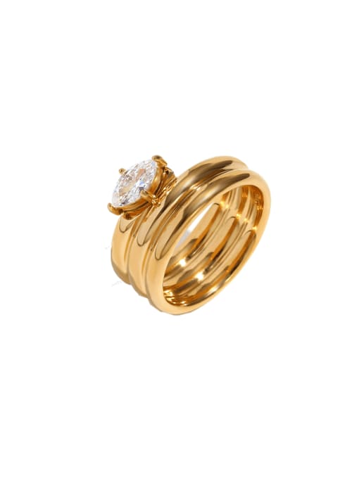 Stacked Radiance Solitaire Ring Set - Wearluxe Jewelry